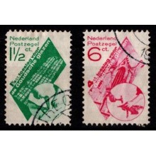 1931 Holland -  AFA 243-244 - Stemplet
